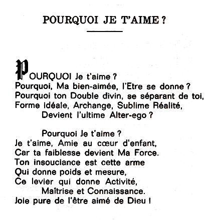 Je T'aime